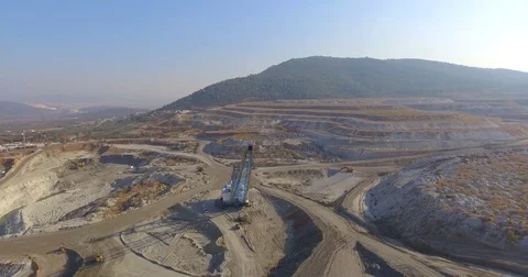 Coal Mining Pit, 2017 스톡 동영상 70017041