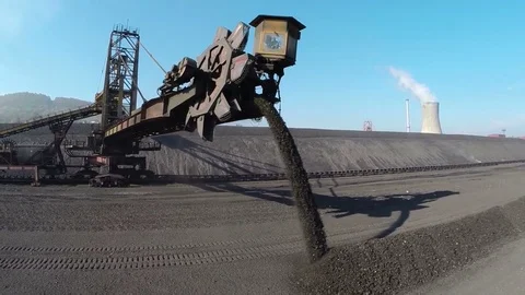 Coal Mining Production  Video stock 74337736