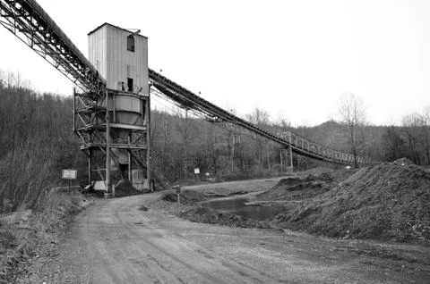 Coal Mining Tipple Stock Photos