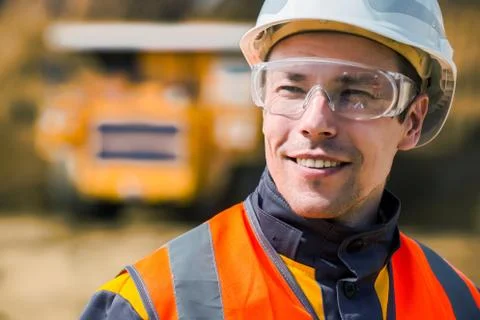 Coal mining wokrer Stock Photos
