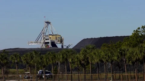 Coal Offloader Stock Footage 83322326