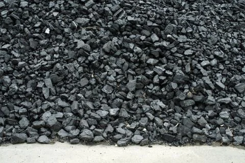 Coal pile Stock Photos