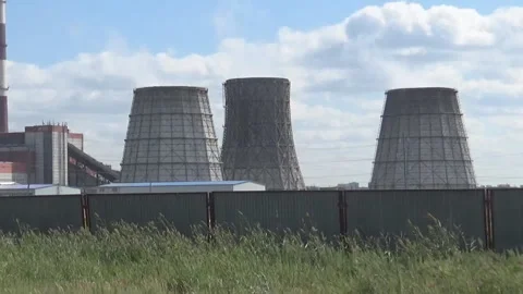 Coal plant Stock Footage 96708545