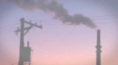 Coal Power 'B' - Motion Background Stock Footage 10760535