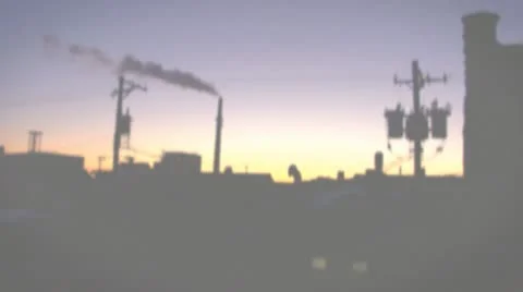 Coal Power 'A' - Motion Background Stock Footage 10760530