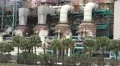 Coal Power Plant Smoke Palm Trees 4K 4k or 4k+ Resolution