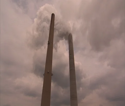 Coal power station Stock Footage 86693722