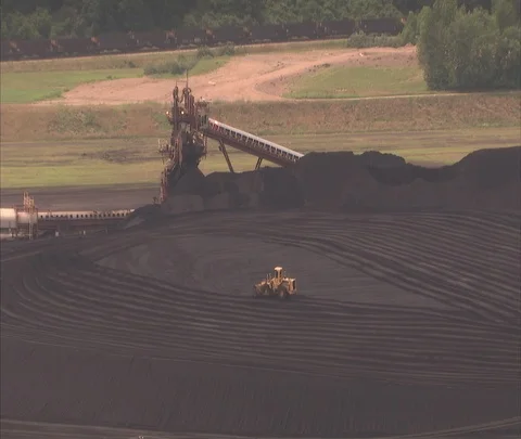 Coal power station Stock Footage 86693766