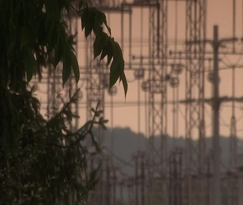 Coal power station Stock Footage 86694709