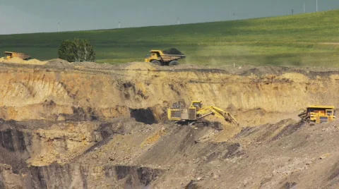 Coal production 005 Stock Footage 790332