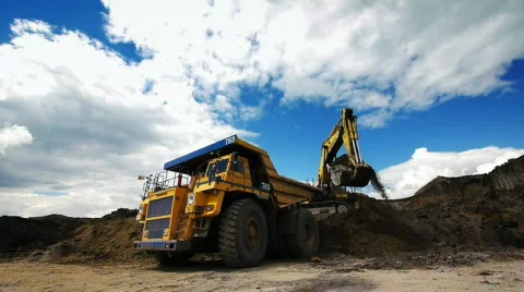 Coal production 014 Stock Footage 790591