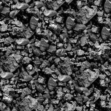 Coal seamless background. Stock Photos