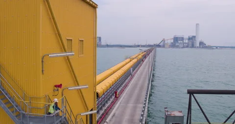 Coal Shipping Stock Footage 164716585