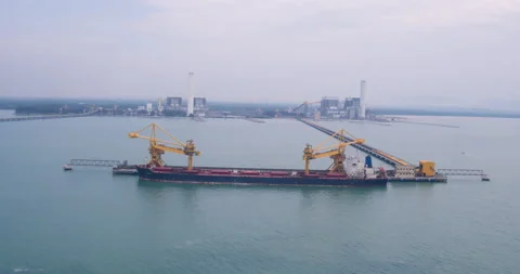 Coal Shipping Stock Footage 164716602