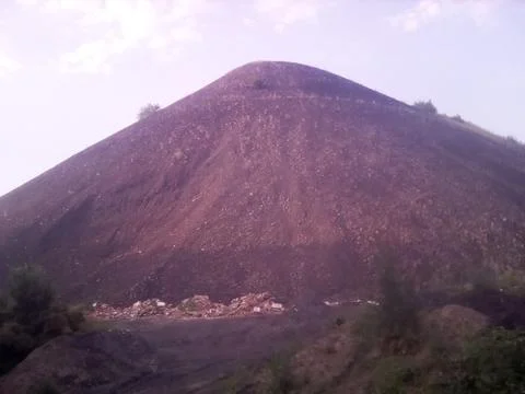 Coal slide Foto stock