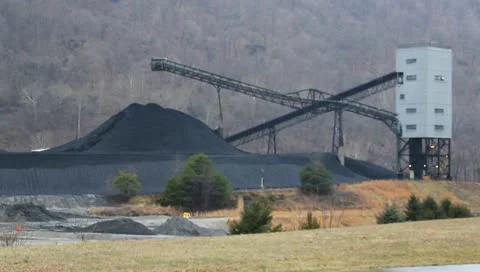 Coal tippple Stock Footage 10736492