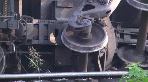 Coal train derailment CU Vidéo 34564287