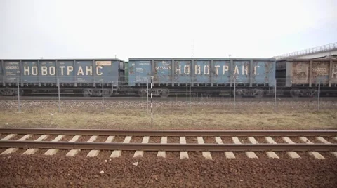 Coal train Stock Footage 48647322