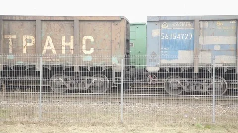 Coal train Stock Footage 48647563