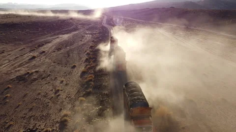 Coal trucks Video stock 201908829