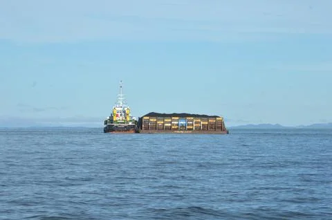 Coal tug Stock Photos