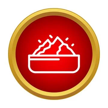 Coal wagon icon representing mining industry and resources Stock Illustration