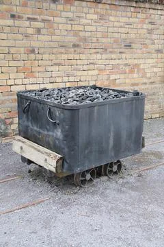 Coal Wagon. Stock Photos