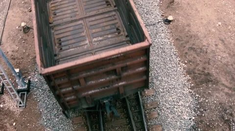 Coal wagons Stock Footage 47209138