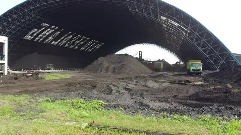Coal Warehouse Video stock 199117621