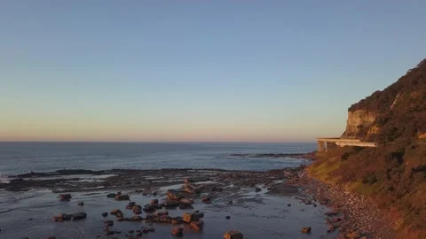 Coalcliff Beach Stock Footage 138673583
