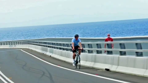 Coalcliff Cyclist 1 Vídeo Stock 235115748