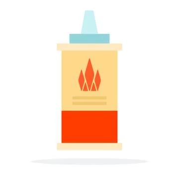 Coaling fluid vector flat isolated Stock Illustration