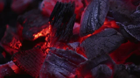 Coals 2 Video stock 27532001