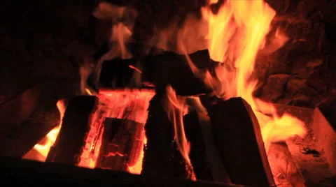 Coals fire Stock-Footage 49651343