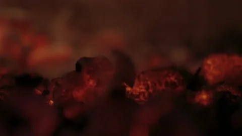 Coals on the grill Video stock 231358411