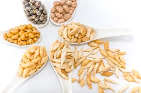 Coarse cereals Stock Photos