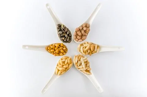 Coarse cereals Stock Photos