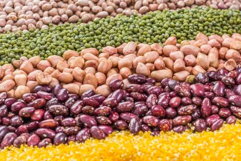 Coarse cereals Stock Photos