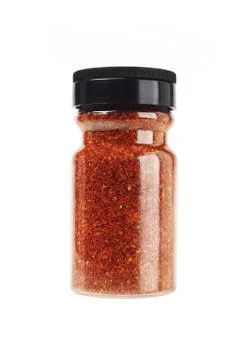 Coarse chilli powder Stock Photos