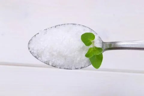 Coarse grained salt Stock Photos