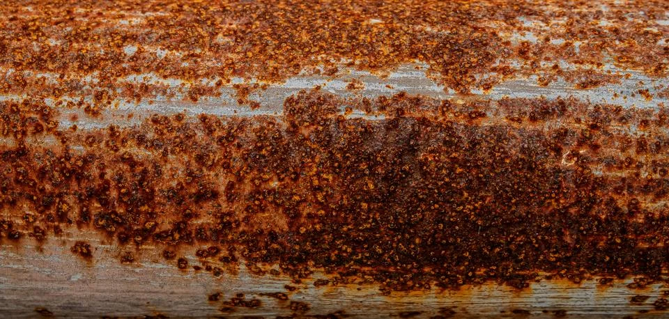 Coarse metal rust background texture Stock Photos