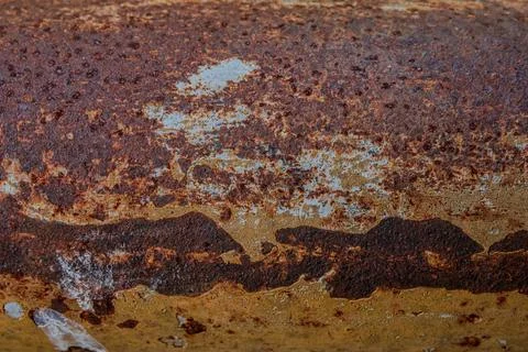 Coarse rusty background view Stock-Fotos