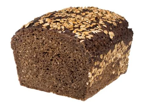 Coarse rye bread Stock Photos