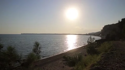 Coast of Abkhazia Stock Footage 253641708