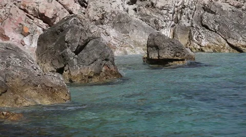 Coast of the Adriatic Sea Stock Footage 48666791