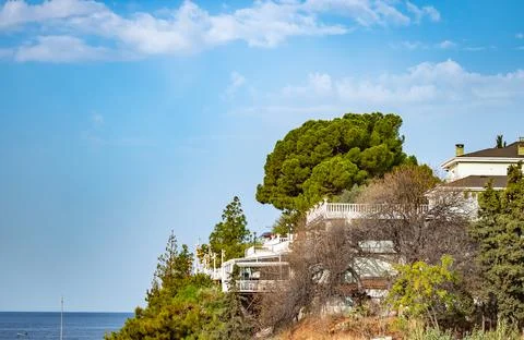 Coast of the Aegean Foto stock