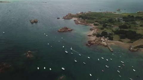 Coast and boat 動画素材 285220416