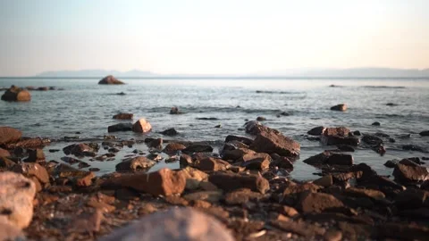 Coast and cliffs Video stock 252654448