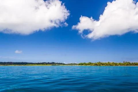 Coast and cloud Stock Photos