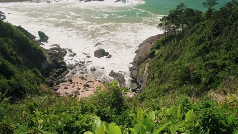 The coast of the Atlantic ocean 스톡 동영상 138284334